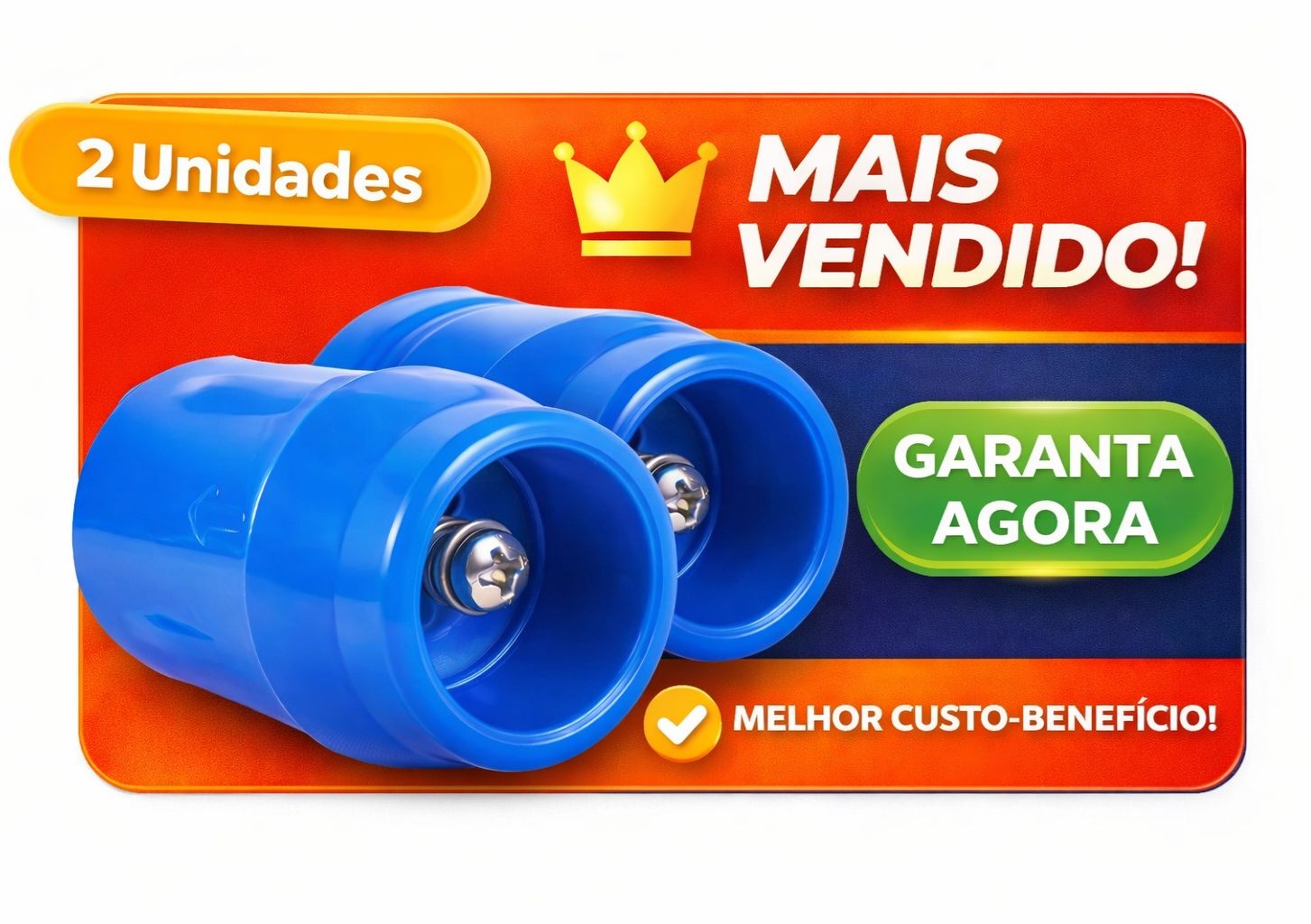 2 Unidades Bloqueador de Ar